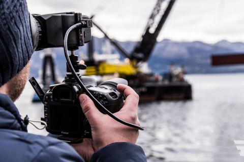 Filmproduktion in Norwegen